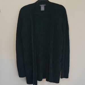 MattyM SIZE Small Dark Green Cozycore Cardigan